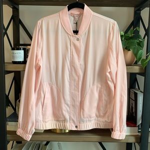 NWT Juicy Couture Drapey Satin Bomber Jacket